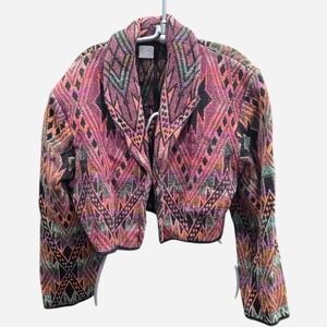 Women's retro tapestry jacket from Pier One Imports‎ MEDIUM